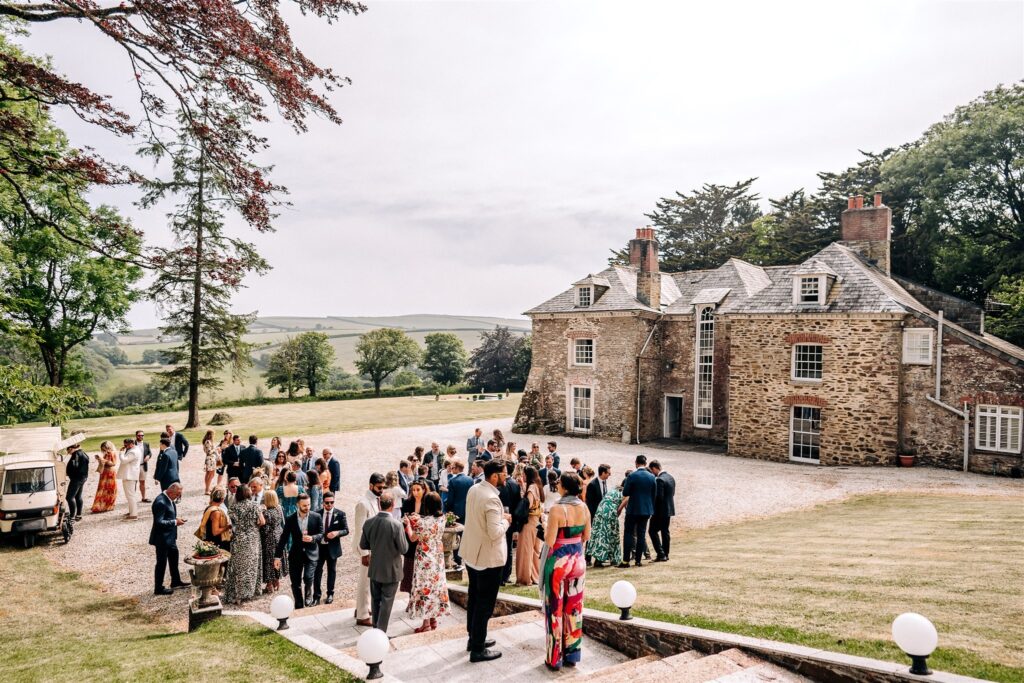 Cornwall coastal wedding venue