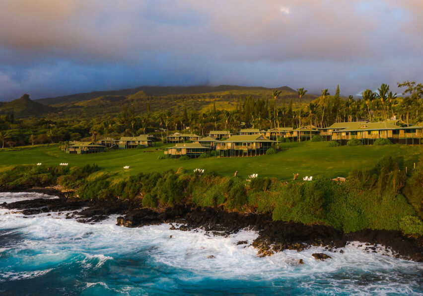 Hana Maui Resort Aerial view