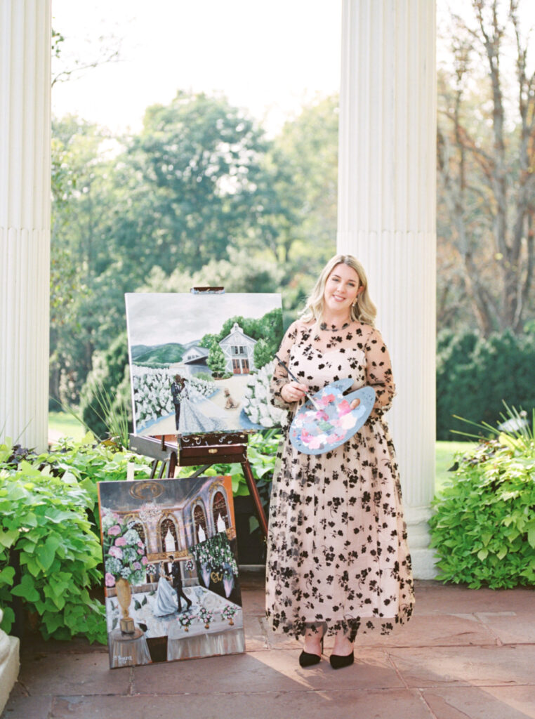 Live Wedding Painter